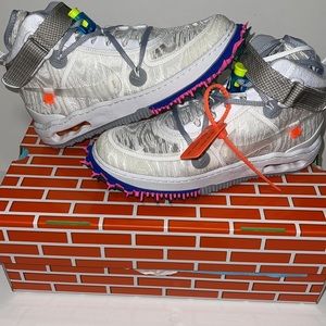 Nike x Off-White Air Force 1 Mid 'White' - Size 9 DO6290-100